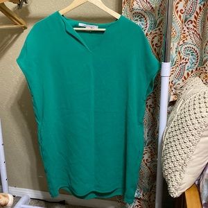 Diane Von Furstenberg Kora tunic crepe dress size P